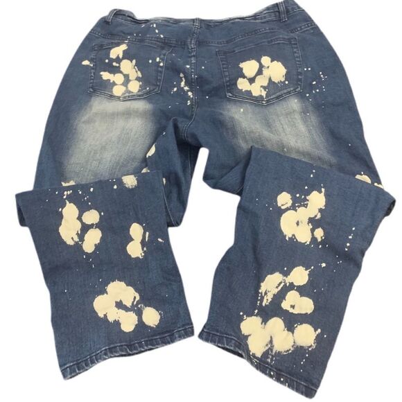 Paint Splatter Jeans  - Picture 1 of 7